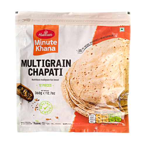 Buy Haldirams Frozen Multigrain Chapati 360G | Budget Mart UK